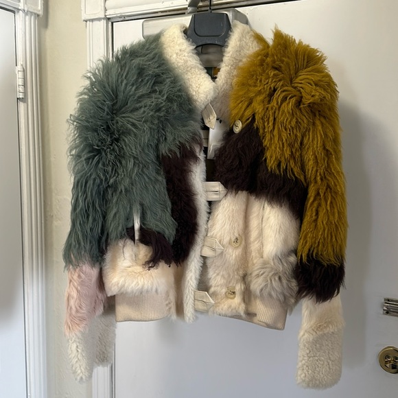 NWT Coach Pieced Shearling Blouson - Picture 4 of 7